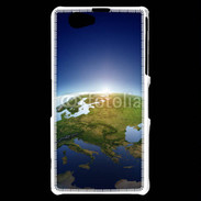 Coque Sony Xperia Z1 Compact Planète Terre Euurope