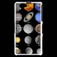 Coque Sony Xperia Z1 Compact Système solaire