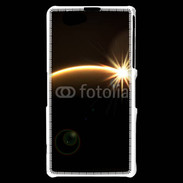 Coque Sony Xperia Z1 Compact Soleil dans l'espace