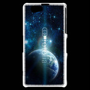 Coque Sony Xperia Z1 Compact Planète terre vue de l'espace 1