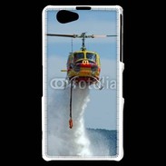 Coque Sony Xperia Z1 Compact Hélicoptère bombardier d'eau