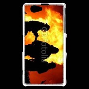 Coque Sony Xperia Z1 Compact Pompier Soldat du feu 3