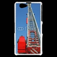 Coque Sony Xperia Z1 Compact grande échelle de pompiers