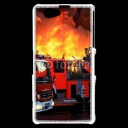 Coque Sony Xperia Z1 Compact Intervention des pompiers incendie