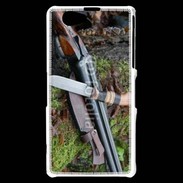 Coque Sony Xperia Z1 Compact Fusil de chasse et couteau 2