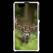 Coque Sony Xperia Z1 Compact Portrait de Cerf 15