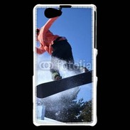 Coque Sony Xperia Z1 Compact Saut en Snowboard