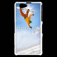 Coque Sony Xperia Z1 Compact Saut de snowboarder