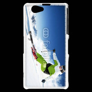 Coque Sony Xperia Z1 Compact Skieur en montagne