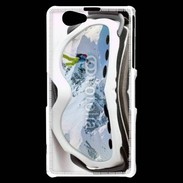 Coque Sony Xperia Z1 Compact Lunette de ski