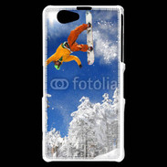 Coque Sony Xperia Z1 Compact Skieur free ride 2