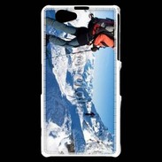 Coque Sony Xperia Z1 Compact Skieuse en montagne extrême 5