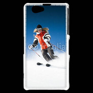 Coque Sony Xperia Z1 Compact Ski en montage 50