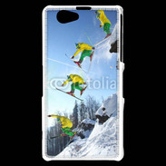 Coque Sony Xperia Z1 Compact Ski freestyle en montagne 20