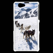 Coque Sony Xperia Z1 Compact Chiens de traineaux