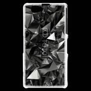 Coque Sony Xperia Z1 Compact Fond cristal abstrait