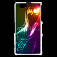 Coque Sony Xperia Z1 Compact Fashion femme en discothèque