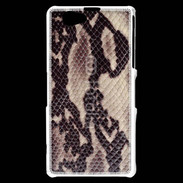 Coque Sony Xperia Z1 Compact Peau de python