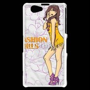 Coque Sony Xperia Z1 Compact Fashion girl manga