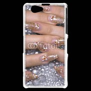 Coque Sony Xperia Z1 Compact Manucure des ongles et décoration
