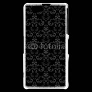 Coque Sony Xperia Z1 Compact Fond noir fashion 5