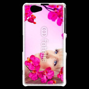 Coque Sony Xperia Z1 Compact Beauté féminine 5