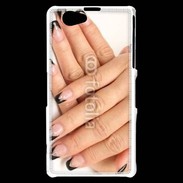 Coque Sony Xperia Z1 Compact faux ongles et vernis à ongles 1