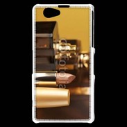 Coque Sony Xperia Z1 Compact Parfum et rouge à lèvre