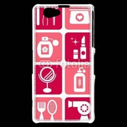 Coque Sony Xperia Z1 Compact Fond cosmétique 4