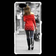 Coque Sony Xperia Z1 Compact Fashion lady 2