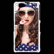 Coque Sony Xperia Z1 Compact Lolita USA 2