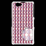 Coque Sony Xperia Z1 Compact Lunettes coeur
