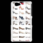 Coque Sony Xperia Z1 Compact Fond chaussures