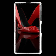 Coque Sony Xperia Z1 Compact Escarpins rouges 2