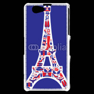 Coque Sony Xperia Z1 Compact Tour Eiffel fashion