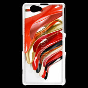 Coque Sony Xperia Z1 Compact File indienne d'escarpins