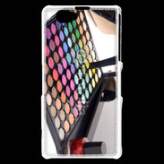 Coque Sony Xperia Z1 Compact Palette maquillage, vernis et escarpins