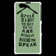 Coque Sony Xperia Z1 Compact Stylisme 3