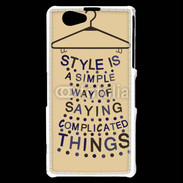 Coque Sony Xperia Z1 Compact Stylisme 5