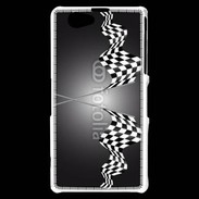 Coque Sony Xperia Z1 Compact Drapeau de fin de course