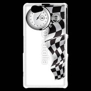 Coque Sony Xperia Z1 Compact ligne d'arrivée
