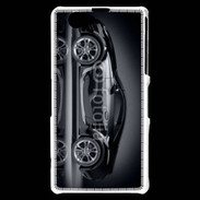 Coque Sony Xperia Z1 Compact Sport car noire
