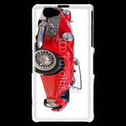 Coque Sony Xperia Z1 Compact Vieille voiture cabriolet rouge