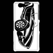 Coque Sony Xperia Z1 Compact Voiture rétro 5