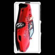 Coque Sony Xperia Z1 Compact Voiture de sport cabriolet italienne de luxe