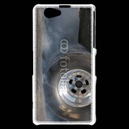 Coque Sony Xperia Z1 Compact Roue en feu dragster 5