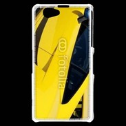 Coque Sony Xperia Z1 Compact Voiture de sport jaune
