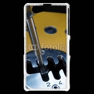 Coque Sony Xperia Z1 Compact Levier de vitesse