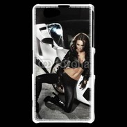 Coque Sony Xperia Z1 Compact Voiture et charme 31