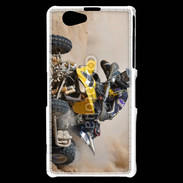 Coque Sony Xperia Z1 Compact Dérapage en quad